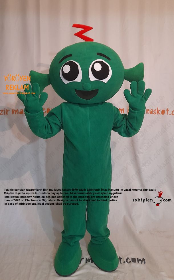 Uzaylı Maskot Kostümü / Stanford Harmony SEL pre k Mascot Costume maskot kostümü