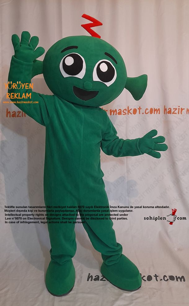 Uzaylı Maskot Kostümü / Stanford Harmony SEL pre k Mascot Costume maskot kostümü