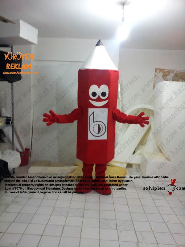 Kalem Maskot kostümü / Kıbrıs maskot kostümü