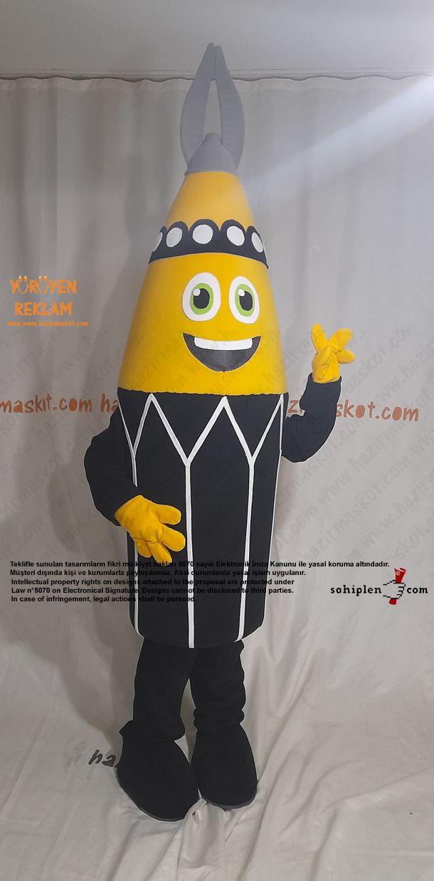 Kalem Maskot Kostümü maskot kostümü