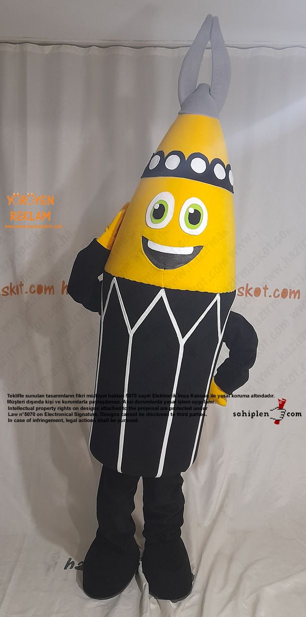 Kalem Maskot Kostümü maskot kostümü