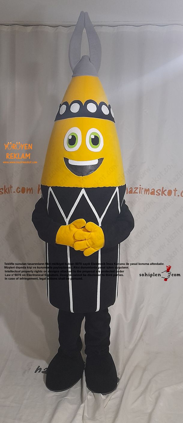 Kalem Maskot Kostümü maskot kostümü