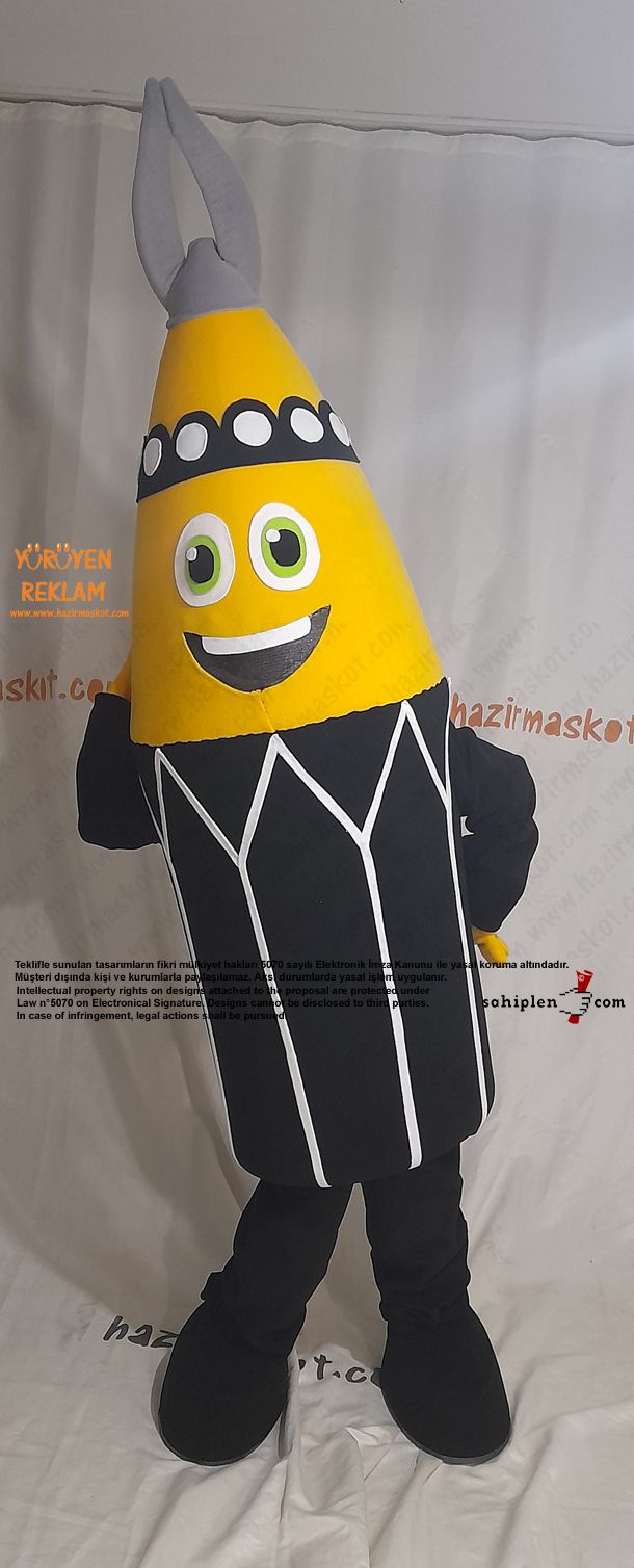 Kalem Maskot Kostümü maskot kostümü