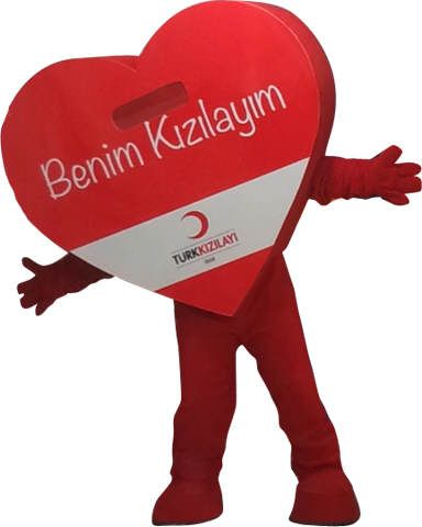 1 Mayıs İşçi Maskotu / HAK-İŞ maskot kostümü