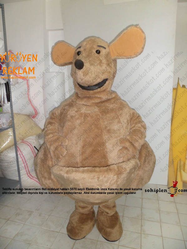 Kanguru Maskotu / Azerbaycan maskot kostümü