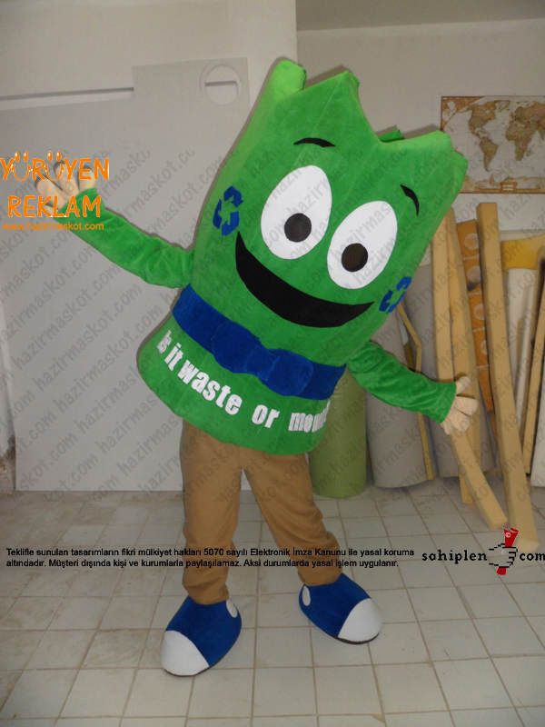 Comenius Geri Dönüşüm / Karaman maskot kostümü