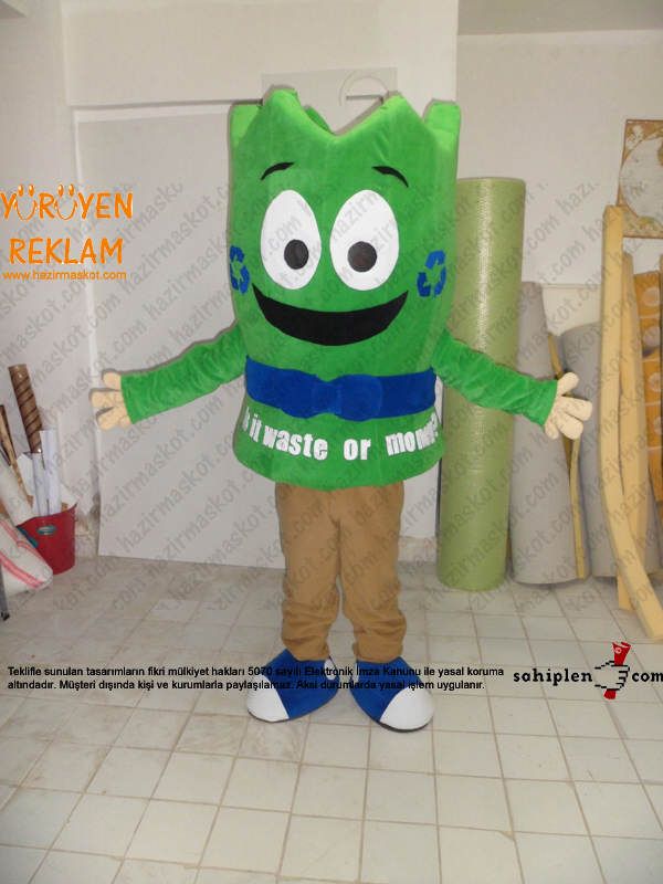 Comenius Geri Dönüşüm / Karaman maskot kostümü