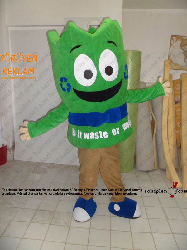 Comenius Geri Dönüşüm / Karaman maskot kostümü