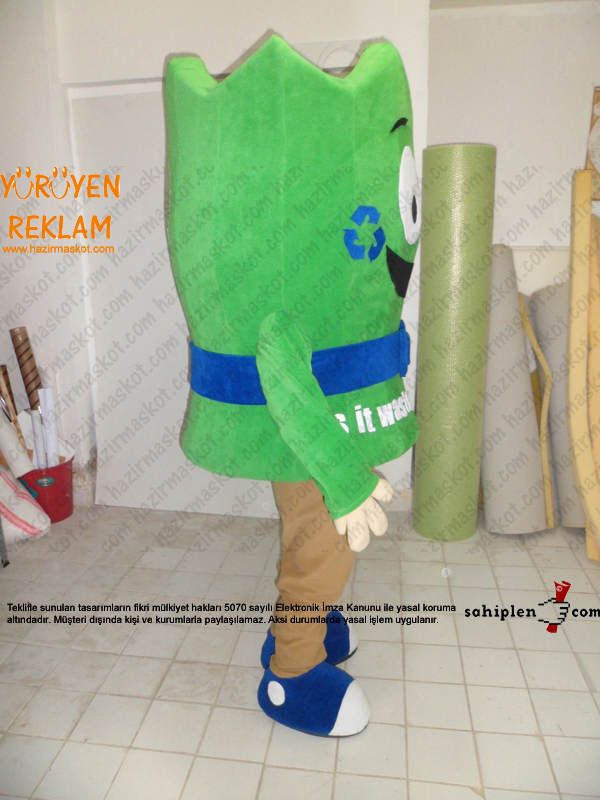 Comenius Geri Dönüşüm / Karaman maskot kostümü