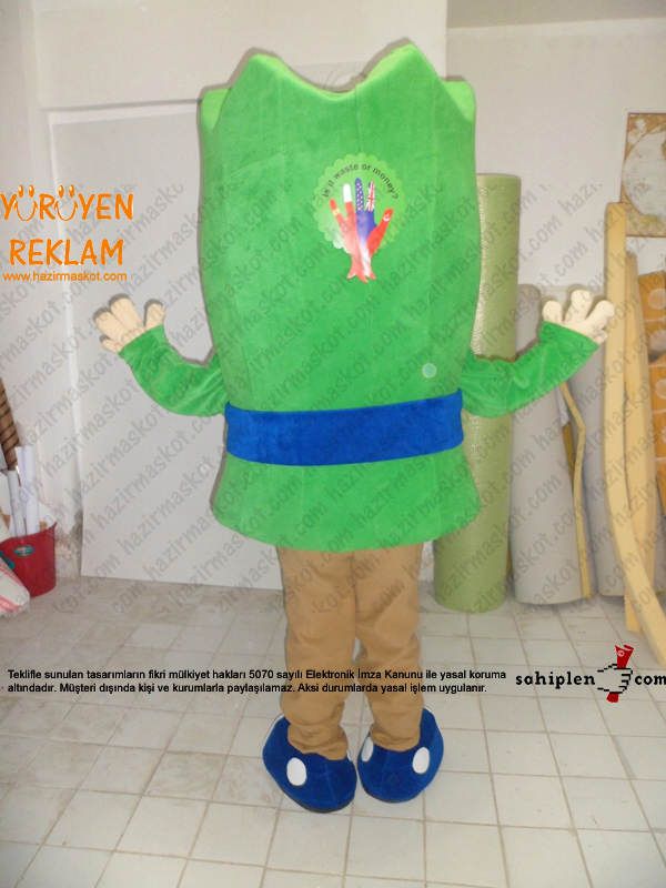 Comenius Geri Dönüşüm / Karaman maskot kostümü