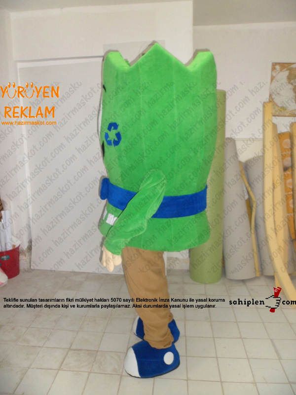 Comenius Geri Dönüşüm / Karaman maskot kostümü
