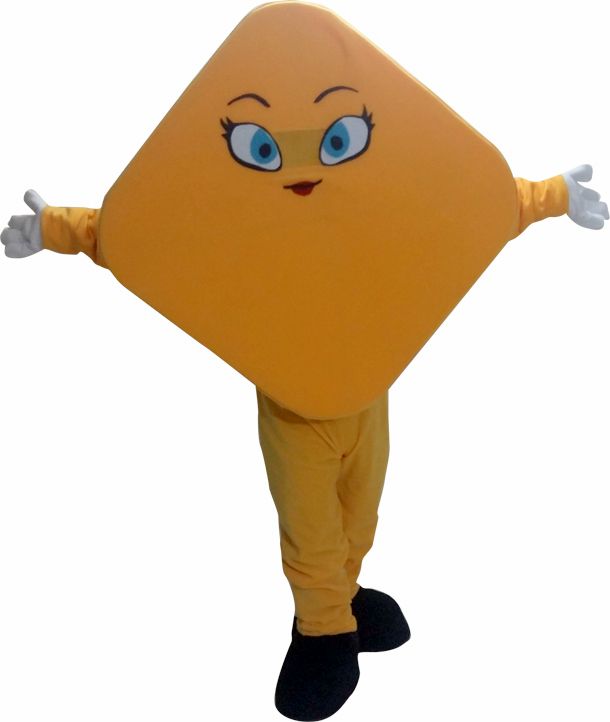 Geometri Karo Maskot / Cinfikir maskot kostümü