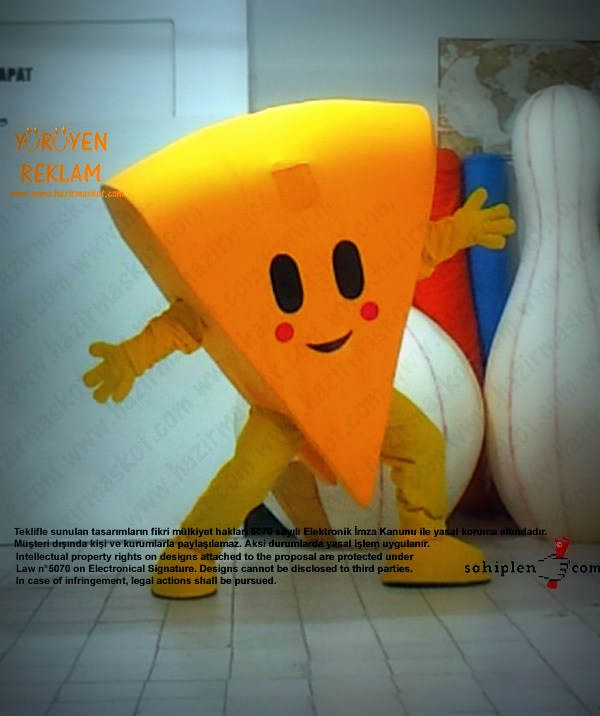 Kars Kaşar Peyniri Maskot Kostümü / Kars Valiliği maskot kostümü