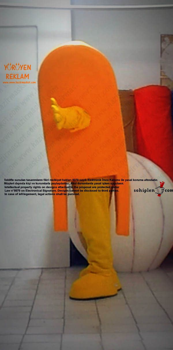 Kars Kaşar Peyniri Maskot Kostümü / Kars Valiliği maskot kostümü
