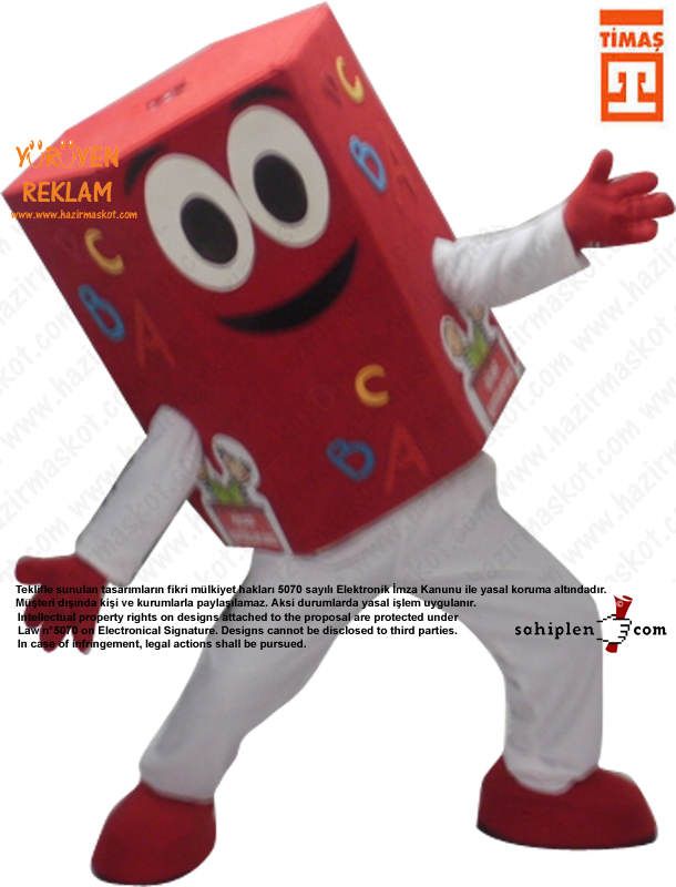 1 Mayıs İşçi Maskotu / HAK-İŞ maskot kostümü