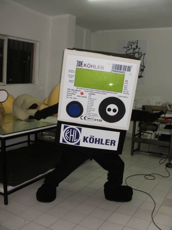 Köhler Sayaç / Kuzey Irak maskot kostümü
