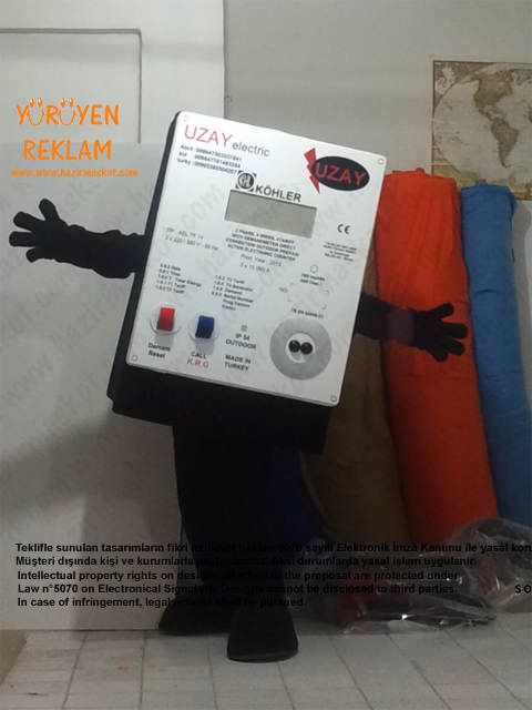 Köhler Sayaç / Kuzey Irak maskot kostümü