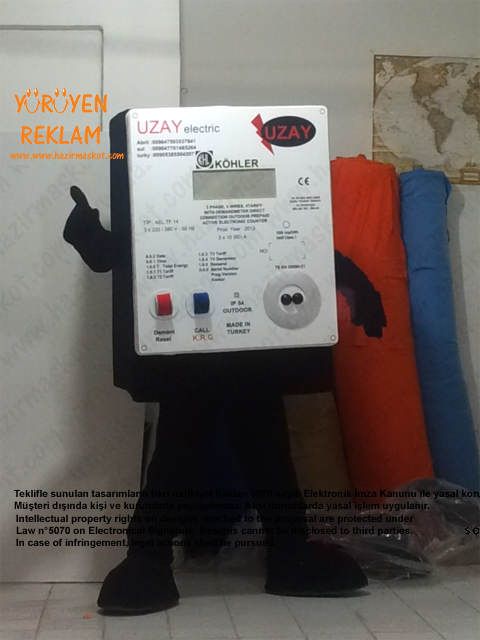 Köhler Sayaç / Kuzey Irak maskot kostümü