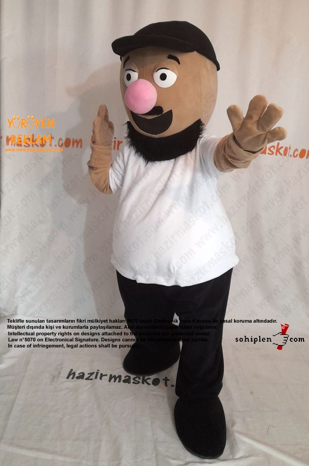 Kukla Maskot kostümü maskot kostümü