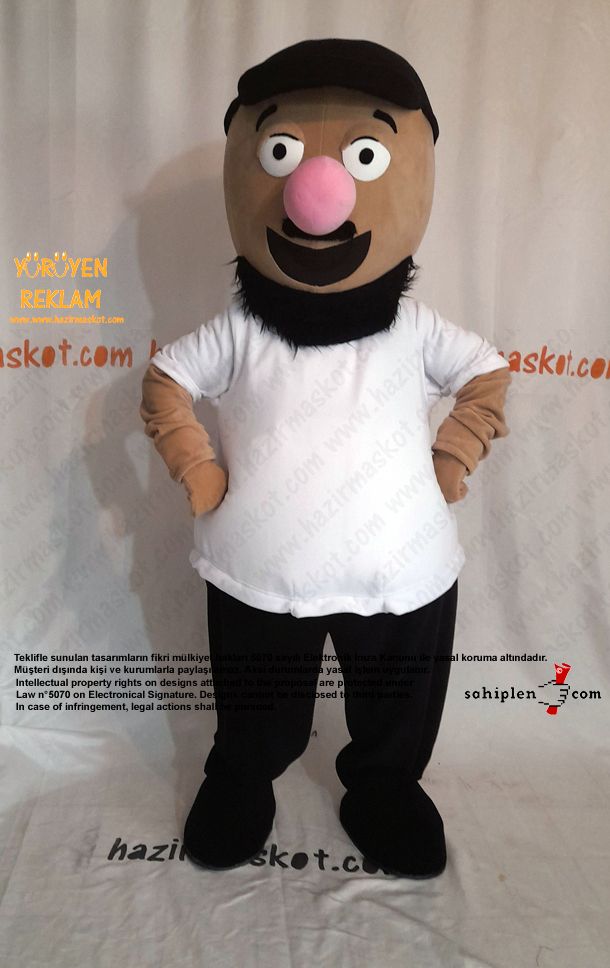 Kukla Maskot kostümü maskot kostümü
