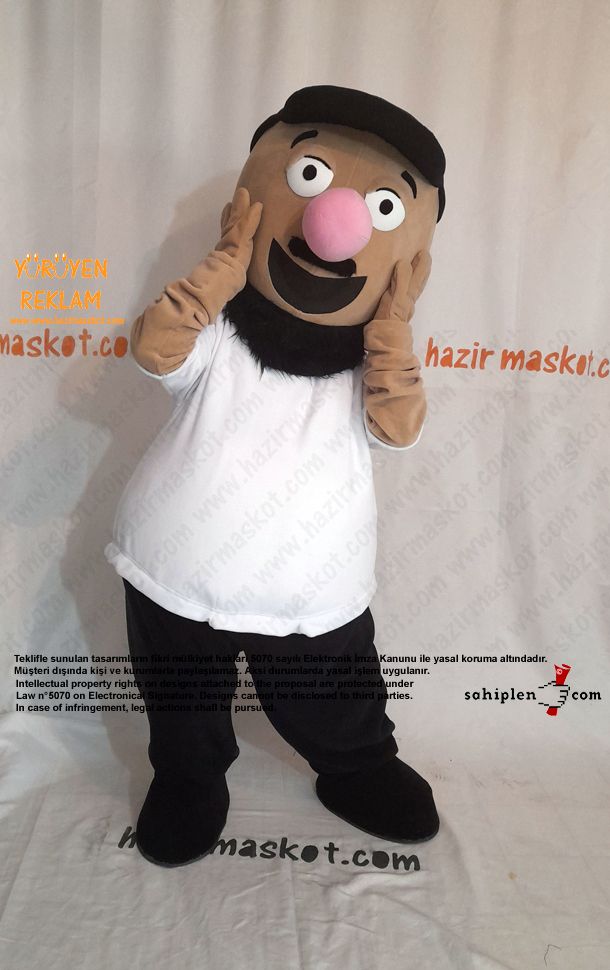 Kukla Maskot kostümü maskot kostümü