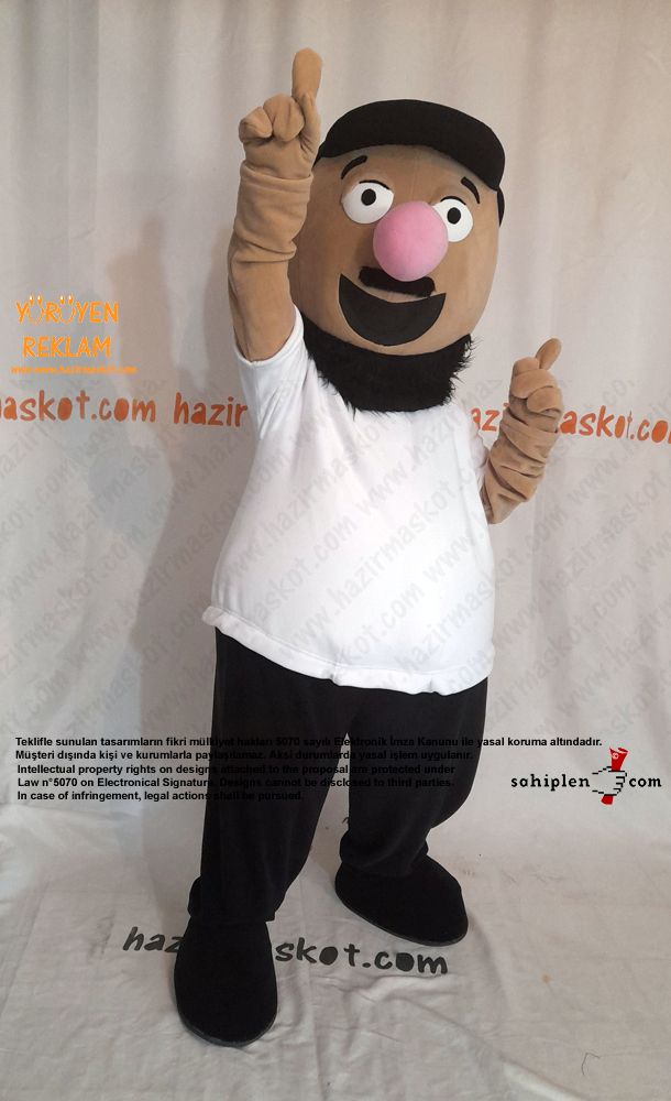 Kukla Maskot kostümü maskot kostümü