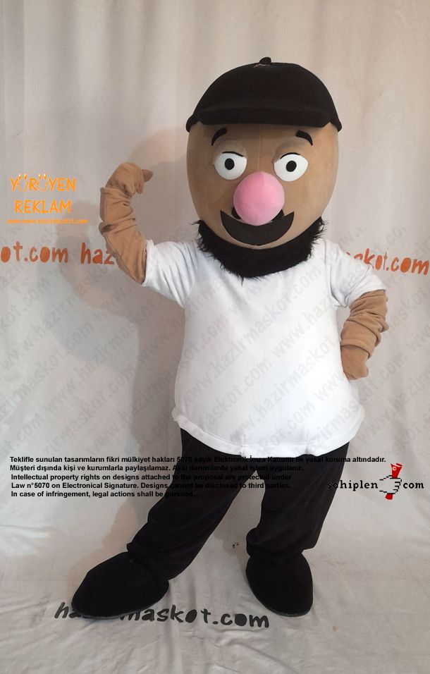 Kukla Maskot kostümü maskot kostümü