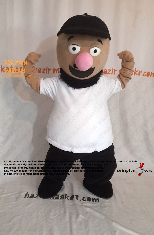 Kukla Maskot kostümü maskot kostümü