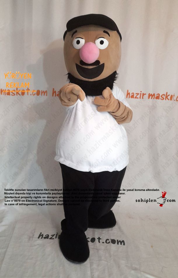 Kukla Maskot kostümü maskot kostümü