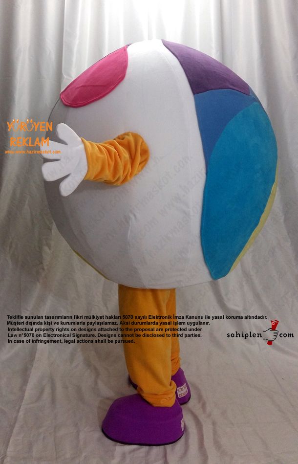 Küre Maskot / Fana Reklam maskot kostümü