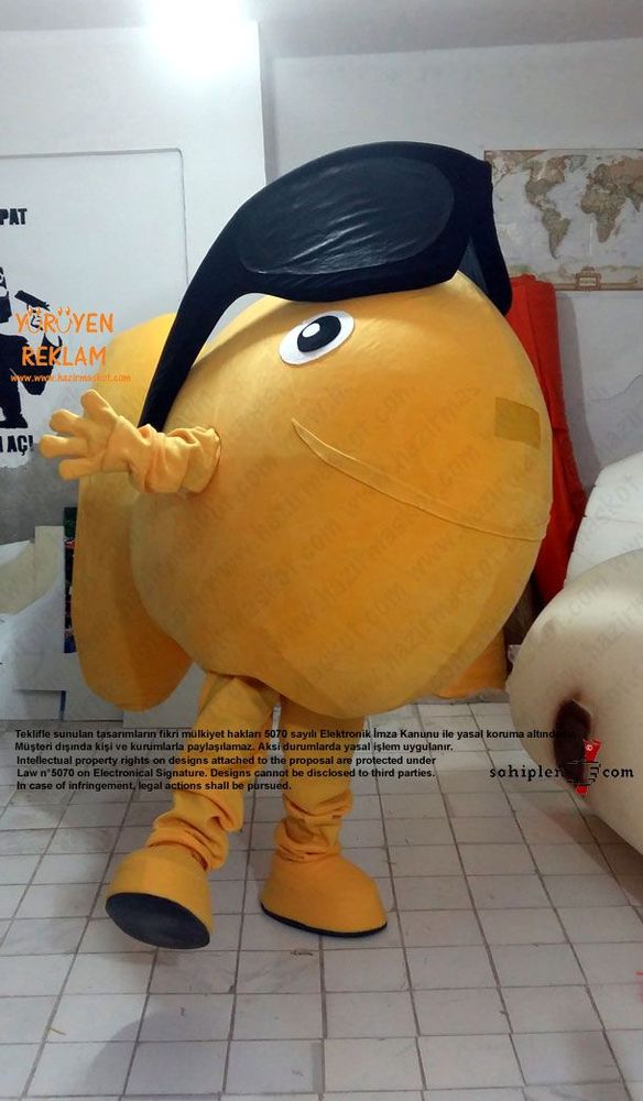 Balık Maskotu / Lübnan maskot kostümü