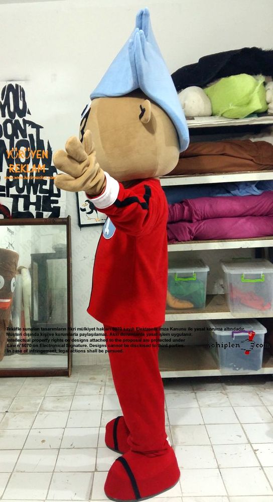 Johnny Rockets Mascot Costume / Kıbrıs Maskot maskot kostümü