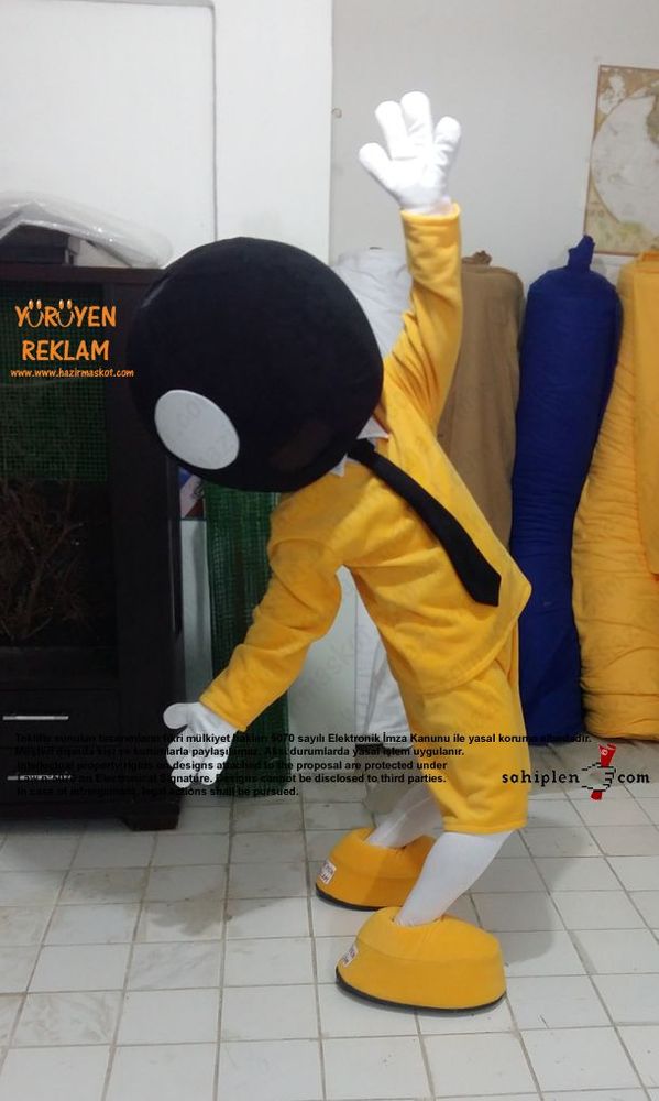 BIC Boy Maskot / BIC Kalem Maskot / Bicworld maskot kostümü