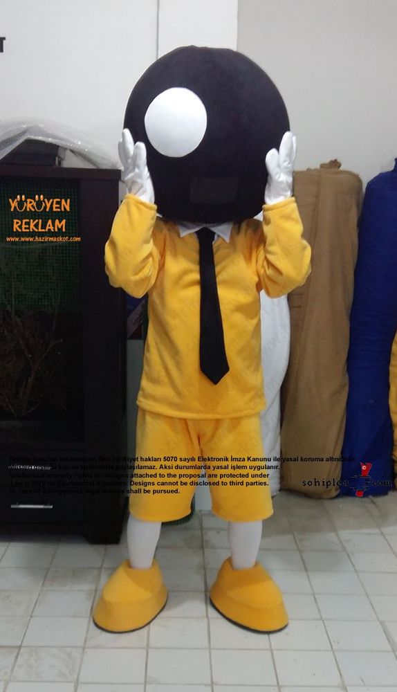 BIC Boy Maskot / BIC Kalem Maskot / Bicworld maskot kostümü