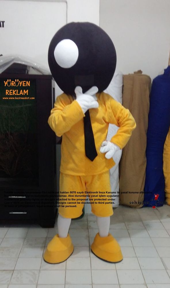 BIC Boy Maskot / BIC Kalem Maskot / Bicworld maskot kostümü