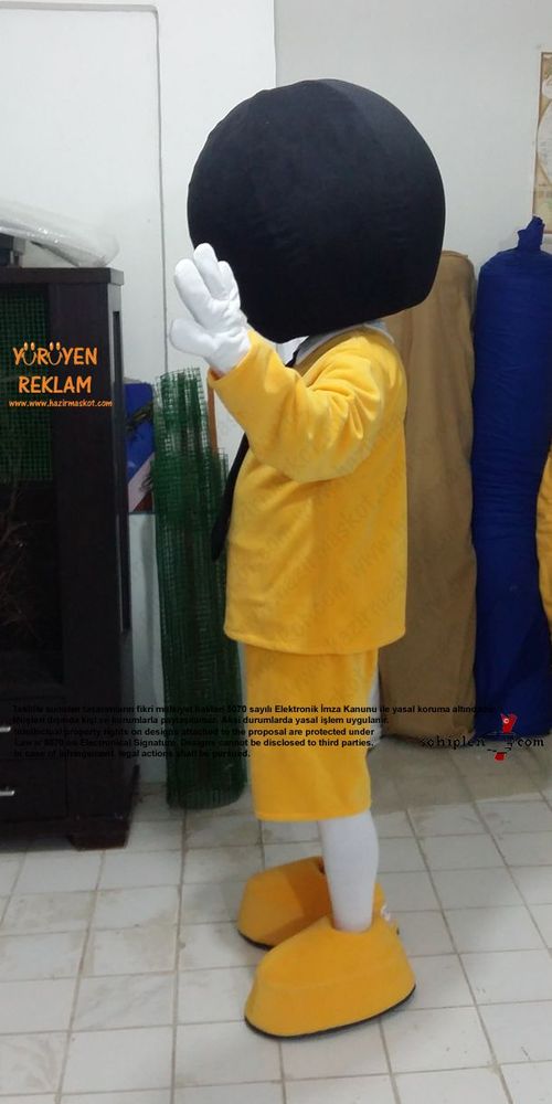 BIC Boy Maskot / BIC Kalem Maskot / Bicworld maskot kostümü