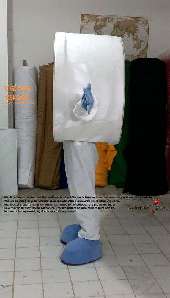 Tuzcular Sigorta Logo Maskot Kostümleri maskot kostümü