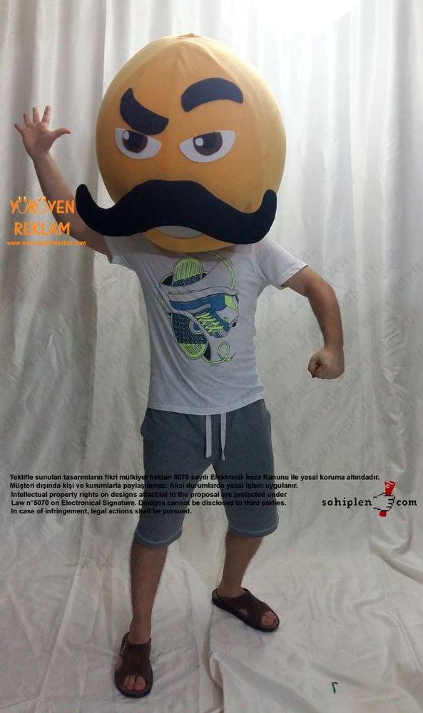 Emoji Maskot / Tambu Klavye maskot kostümü