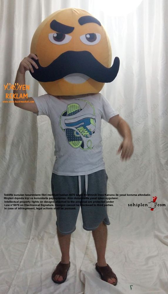 Emoji Maskot / Tambu Klavye maskot kostümü