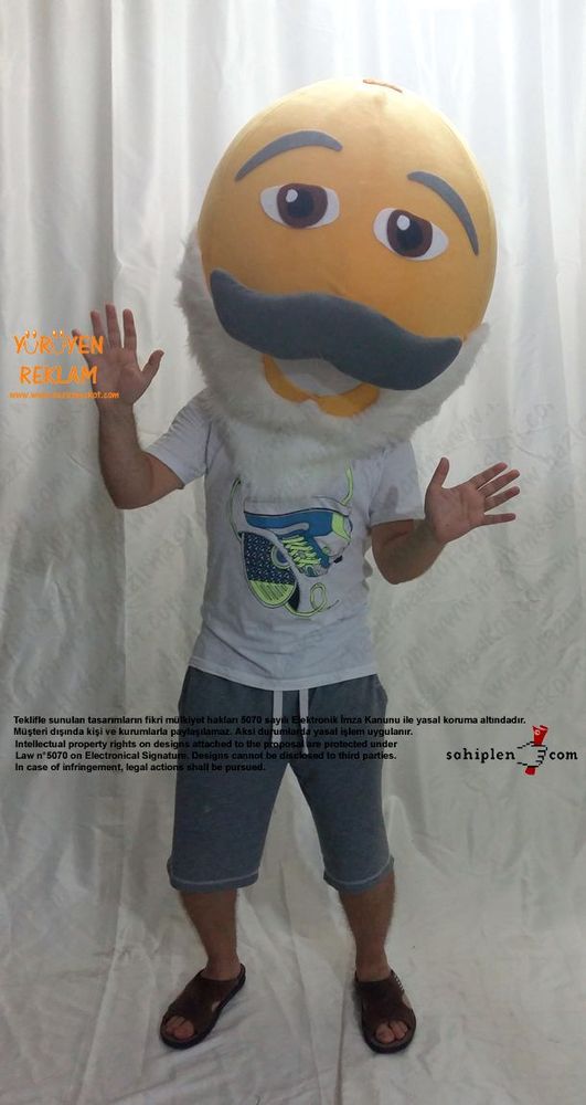 Emoji Maskot / Tambu Klavye maskot kostümü