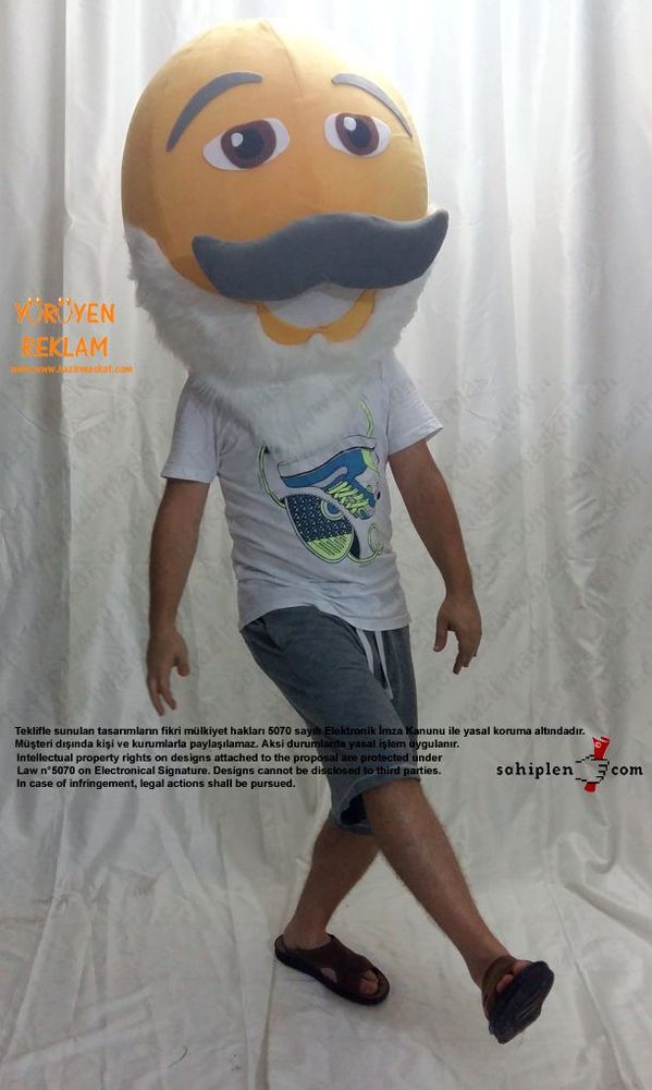 Emoji Maskot / Tambu Klavye maskot kostümü