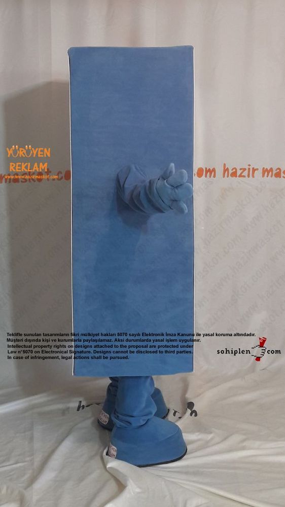 Anadolu Bank Çiftçi Kart Maskot Kostümü maskot kostümü