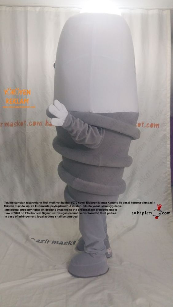 Diş İmplant Maskotu / Osstem maskot kostümü