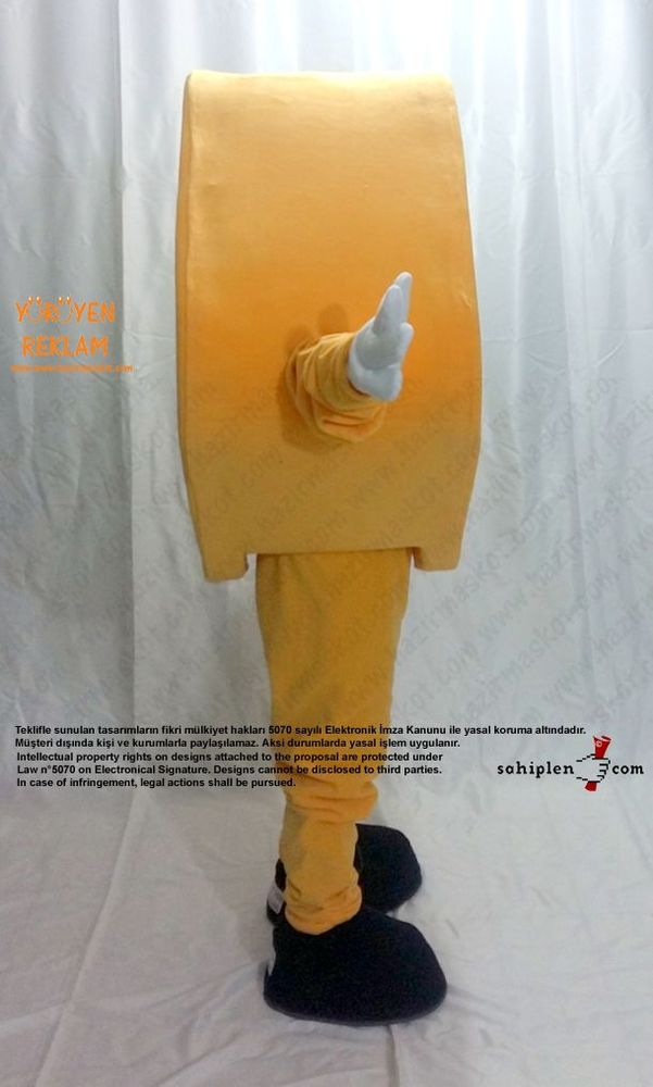 Geometri Karo Maskot / Cinfikir maskot kostümü