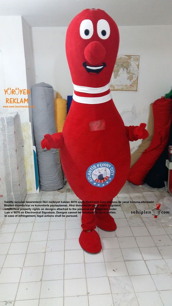 Lobut Maskotu / Atlantis Funny City / Samsun maskot kostümü