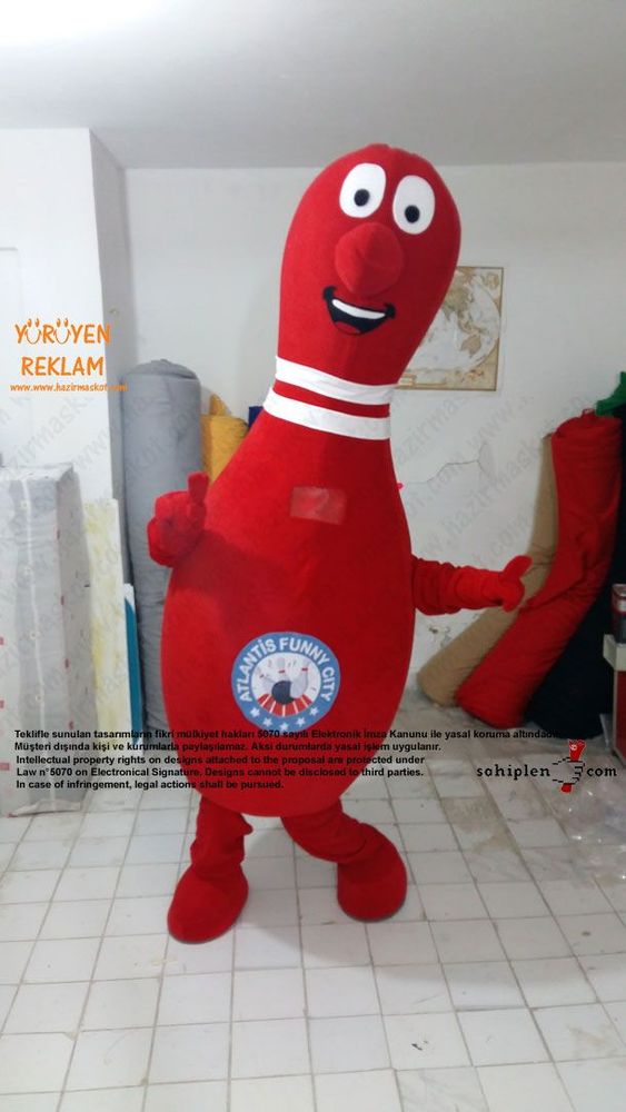Lobut Maskotu / Atlantis Funny City / Samsun maskot kostümü