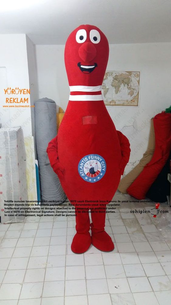 Lobut Maskotu / Atlantis Funny City / Samsun maskot kostümü
