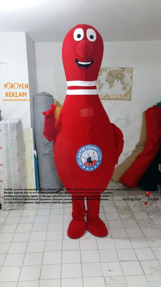 Lobut Maskotu / Atlantis Funny City / Samsun maskot kostümü