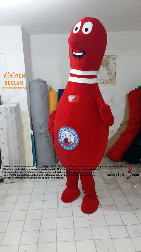 Lobut Maskotu / Atlantis Funny City / Samsun maskot kostümü