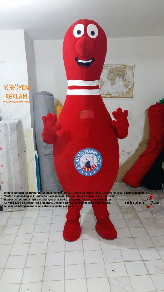 Lobut Maskotu / Atlantis Funny City / Samsun maskot kostümü